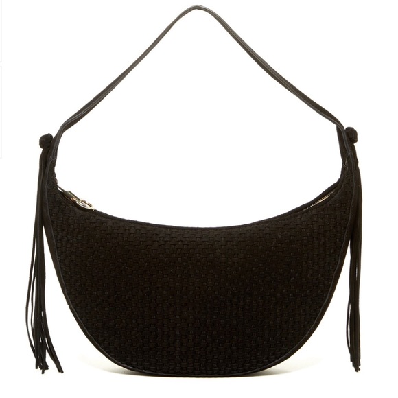 Elizabeth and James Handbags - Brand New $550 Elizabeth and James Woven Suede Hobo Bag